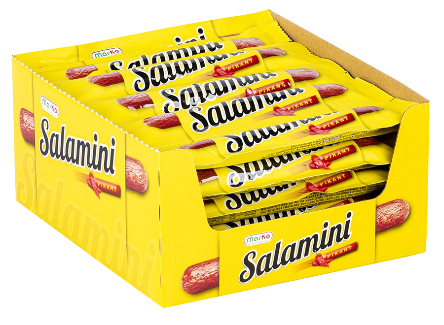 Mar-Ko Salamini Pikant: Die würzige Snack-Salami!